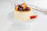Cream Raspberry Cake Slice - 140g CROSTA